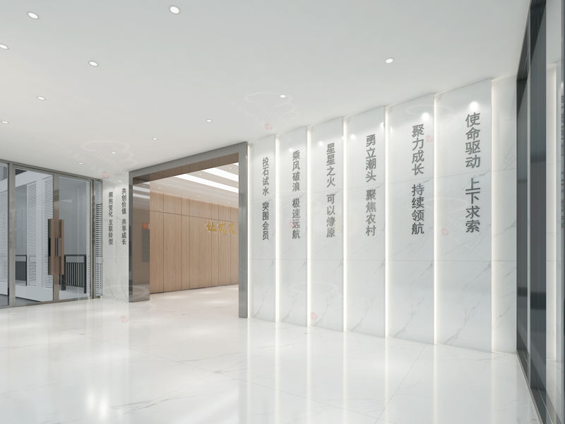 辦公樓電梯廳設(shè)計